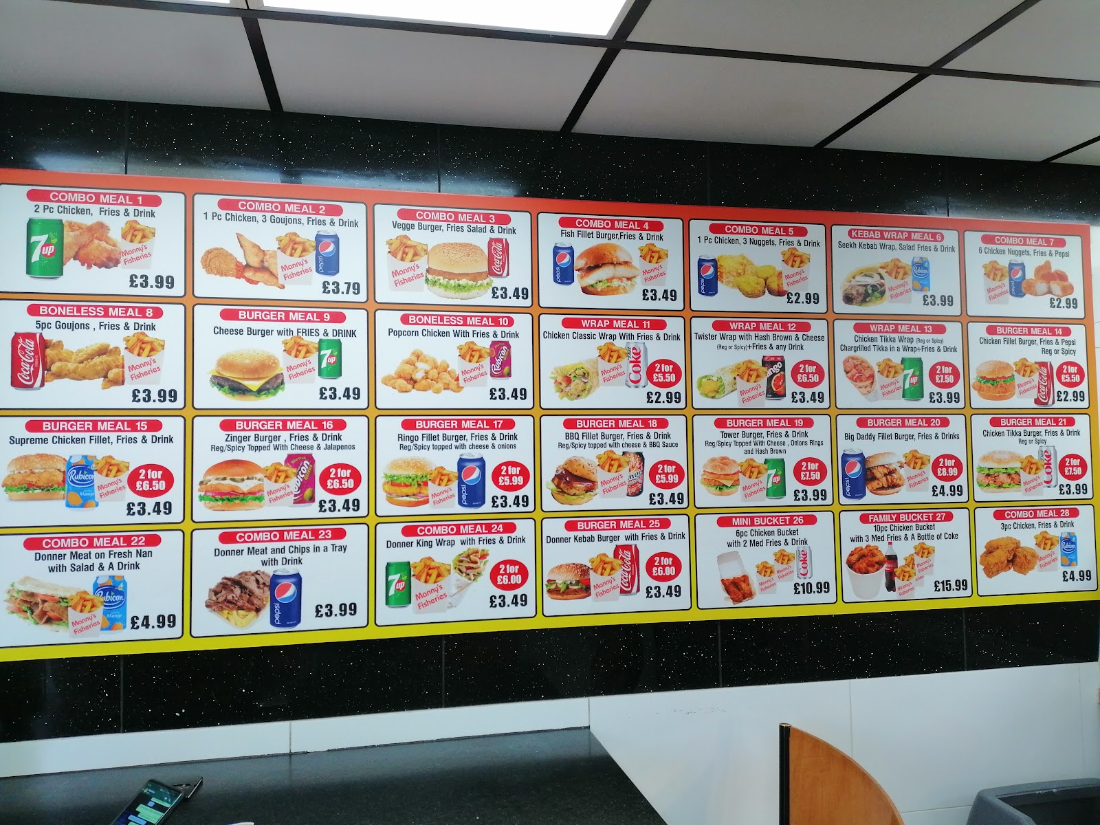 Chippy favourites